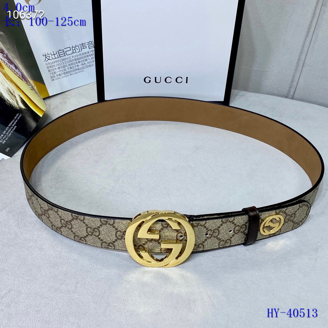 Gucci Belts 4.0CM Width 045